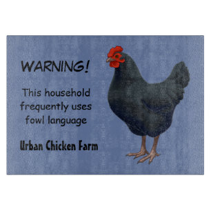 Ik hou van mijn Australorp Chicken Snijplank