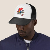 Ik hou van mijn autistische dochter trucker pet (In situ)