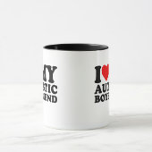 Ik hou van mijn autistische vriend mok (Midden)