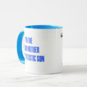 Ik hou van mijn autistische zoon - unieke designse mok (Voorkant links)