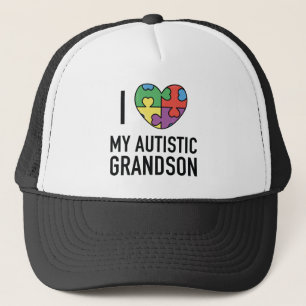 Ik hou van mijn Autististische kleinzoon Trucker Pet
