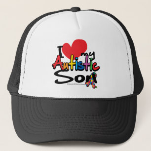 Ik hou van mijn Autististische zoon Trucker Pet