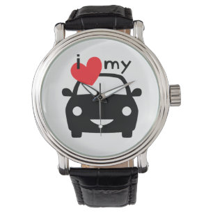 Ik hou van mijn auto! horloge