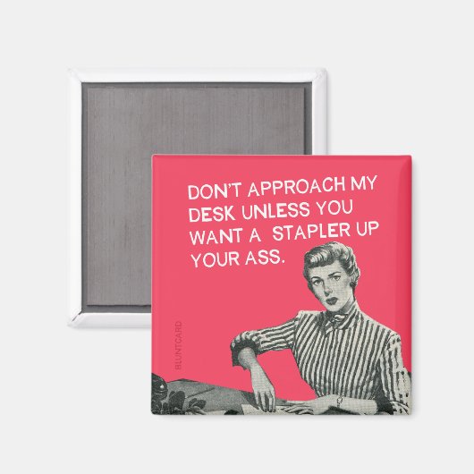 Ik hou van mijn baan magneet (Voorkant / Achterkant)