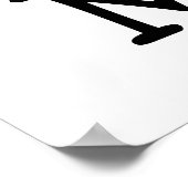 Ik hou van mijn baan Motivatie Poster (Hoek)