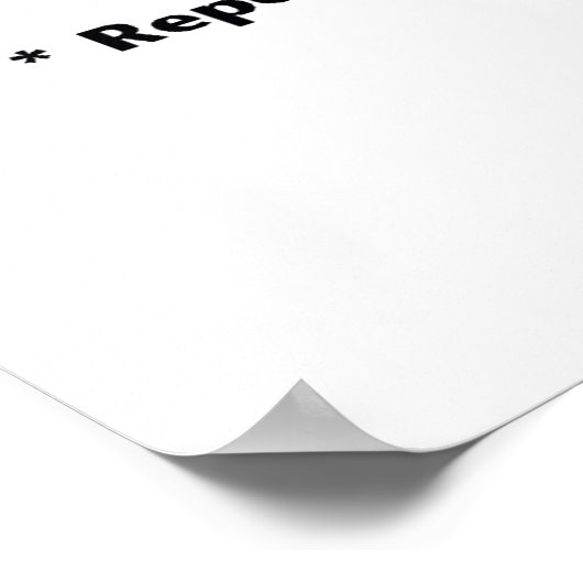 Ik hou van mijn baan* Poster (Hoek)