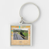 Ik hou van mijn baan sleutelhanger (Voorkant)