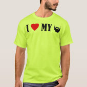 Ik hou van mijn baard t-shirt (Voorkant)