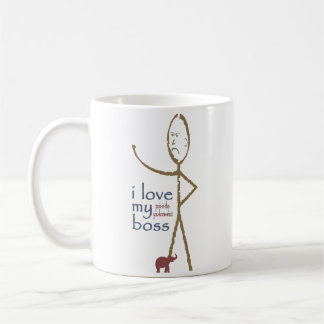 "Ik hou van mijn. . . . baas" Koffiemok