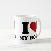 Ik hou van Mijn baas - mok (Voorkant rechts)