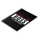 Ik hou van mijn baas notitieboek (Linkerzijde)