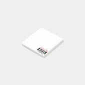 Ik hou van mijn baas post-it® notes (Schuin)