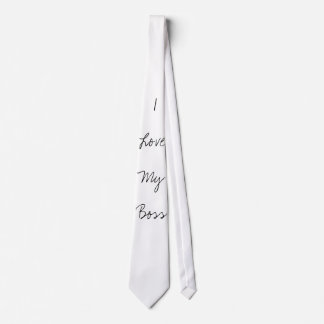 Ik hou van mijn baas stropdas