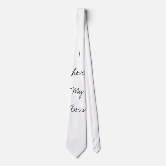 Ik hou van mijn baas stropdas (Voorkant)