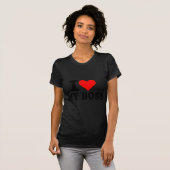 Ik hou van mijn baas t-shirt (Voorkant volledig)