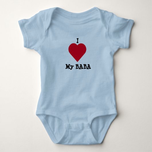 Ik hou van mijn Baba Romper (Voorkant)