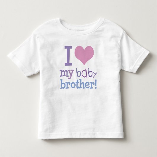 Ik hou van mijn Baby broer Kinder Shirts (Voorkant)