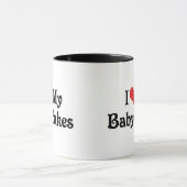 Ik hou van mijn baby cakes mok (Midden)