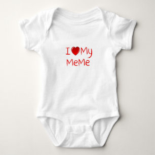 Ik hou van mijn Baby en Toddler T-Shirt