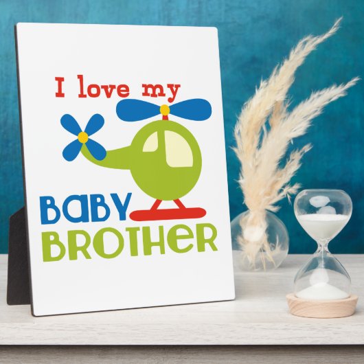 Ik hou van mijn baby fotoplaat (Zijkant)
