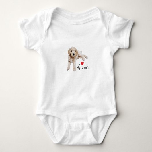 Ik hou van mijn Baby kleding Romper (Voorkant)