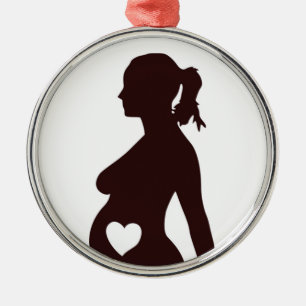 IK HOU VAN MIJN BABY METALEN ORNAMENT