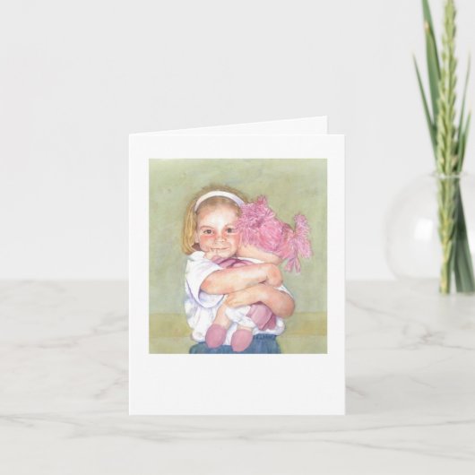 Ik hou van mijn Baby Notecard Kaart (Voorkant)