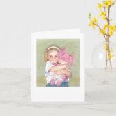 Ik hou van mijn Baby Notecard Kaart (Gele Bloem)