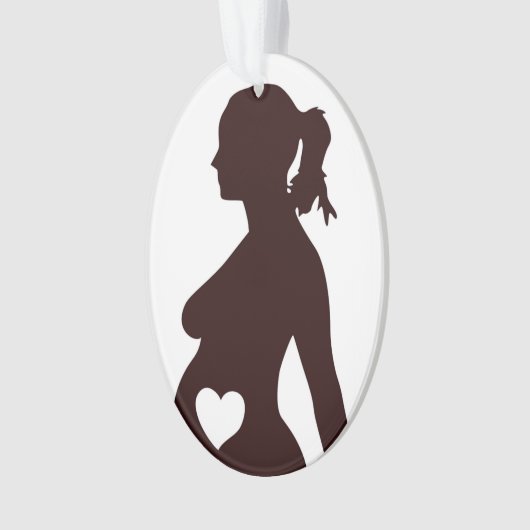 IK HOU VAN MIJN BABY ORNAMENT (voorkant)