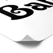 Ik hou van mijn baby poster (Hoek)