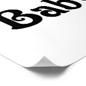 Ik hou van mijn Baby Poster (Hoek)