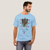 ik hou van mijn baby [ redding ] t-shirt (Voorkant volledig)