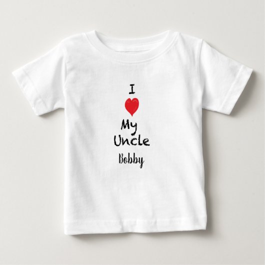 Ik hou van mijn  Baby Shirt (Voorkant)