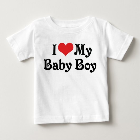 Ik hou van mijn babyjongen (Voorkant)