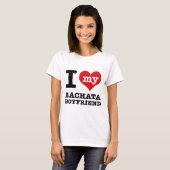 Ik hou van mijn Bachata man T-shirt (Voorkant volledig)