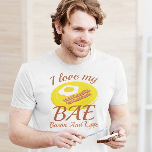 Ik hou van mijn BAE T-shirt