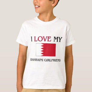 Ik hou van mijn Bahreinse Vriendin T-shirt