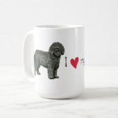 Ik hou van mijn Barbet Koffiemok (Voorkant links)