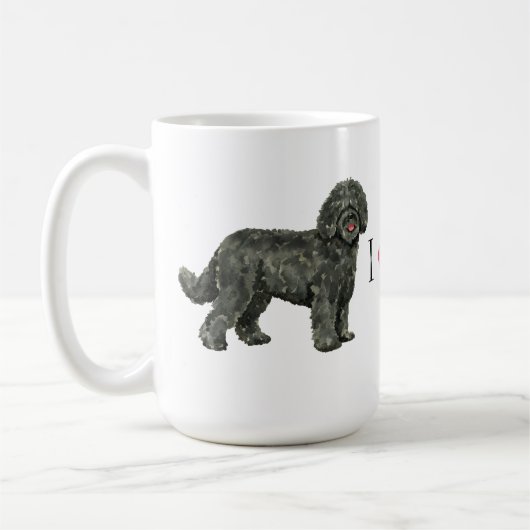 Ik hou van mijn Barbet Koffiemok (Links)