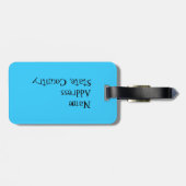 Ik hou van mijn Basset Hond Bagagelabel (Achterkant horizontaal)