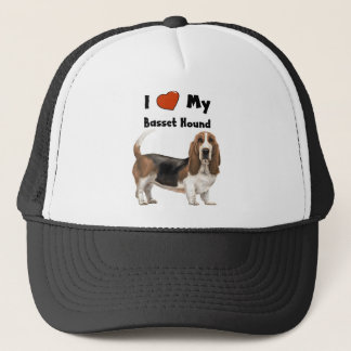 Ik hou van mijn Basset Hond Trucker Pet