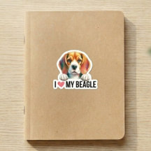 Ik hou van Mijn Beagle Hondenbot