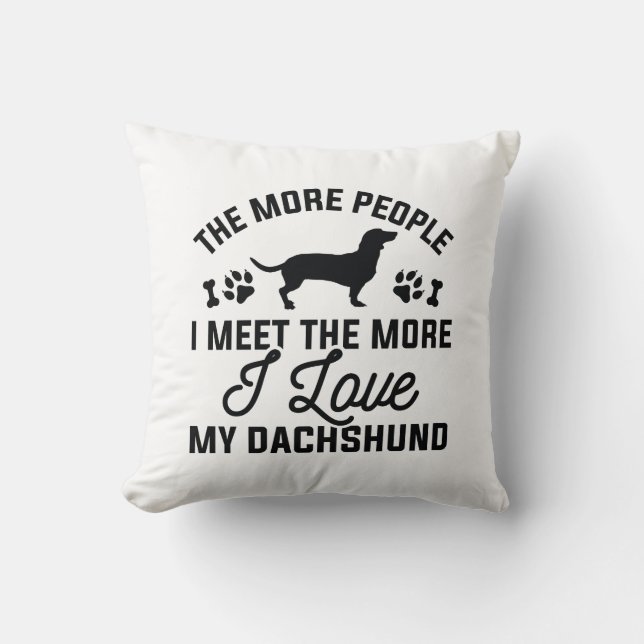 Ik hou van mijn beagle kussen (Voorkant)