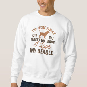 Ik hou van mijn beagle trui