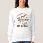 Ik hou van mijn beagle trui (Voorkant)