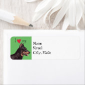 Ik hou van mijn Beauceron Etiket (Insitu)