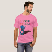 Ik hou van mijn Beer T-shirt (Voorkant volledig)