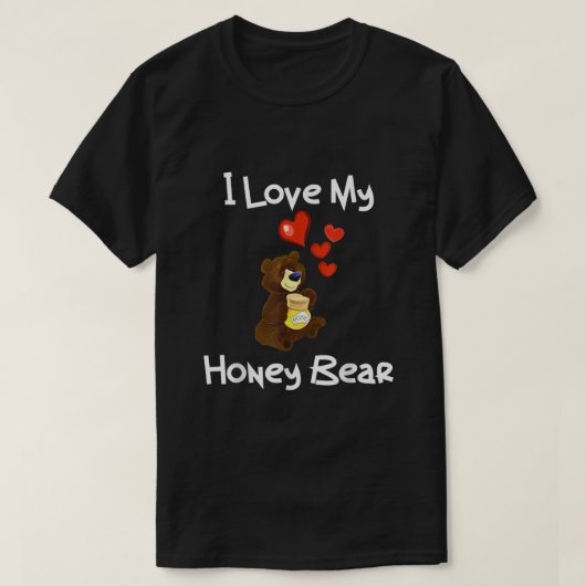Ik hou van mijn Beer T-shirt (Design voorkant)