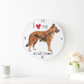 Ik hou van mijn Belgische Laken Grote Klok (Huis)