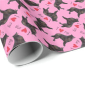 Ik hou van mijn Belgische Sheepdog Cadeaupapier (Rol Hoek)